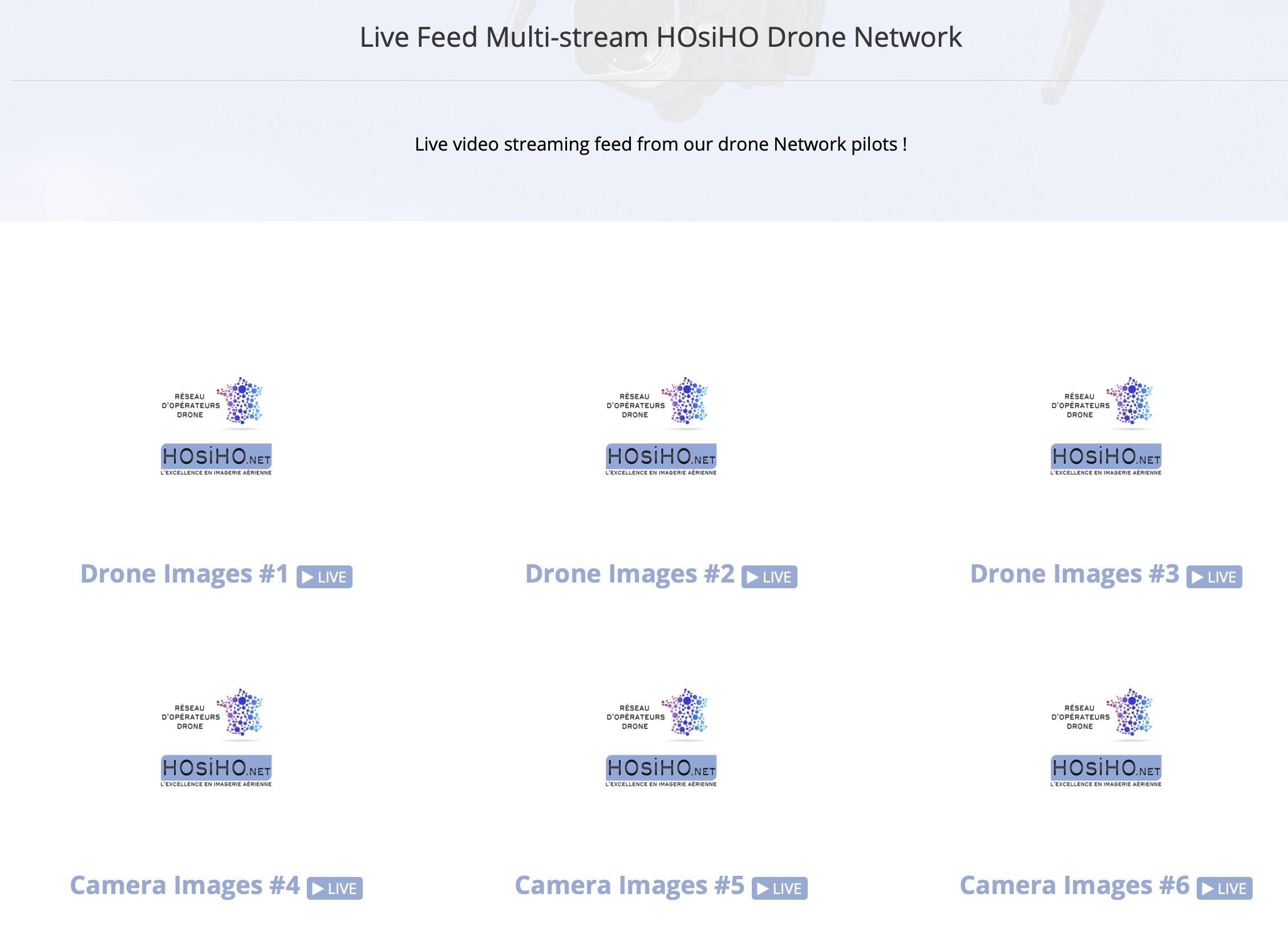 drone with real time video feed