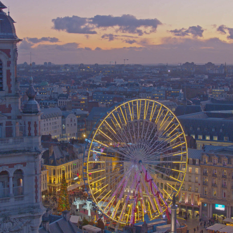 The best drone spots to film Lille